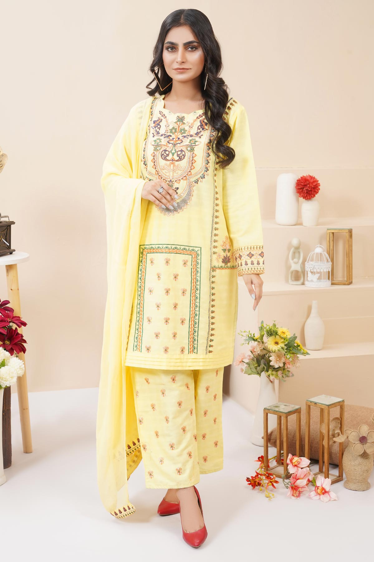 Jacquard Cotton 3PC