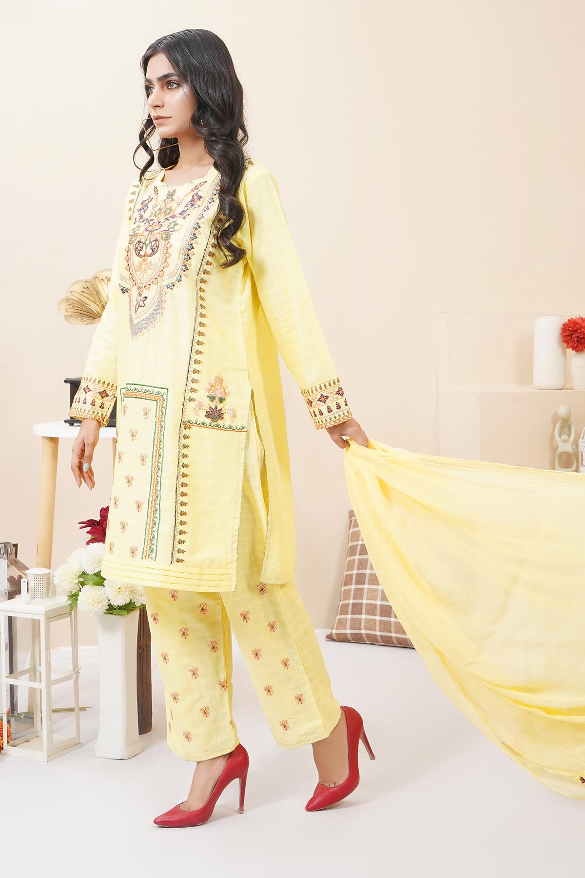 Jacquard Cotton 3PC