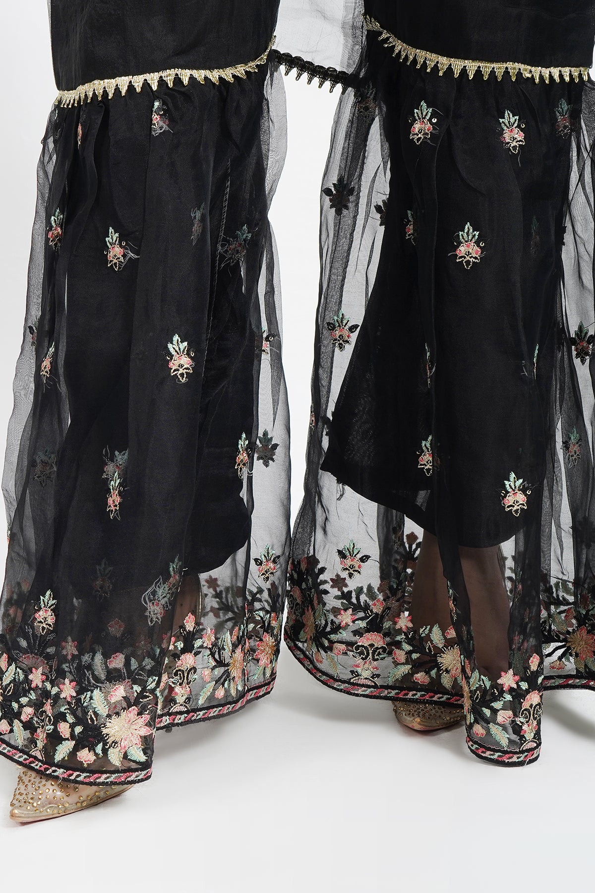 3PC Organza Frock