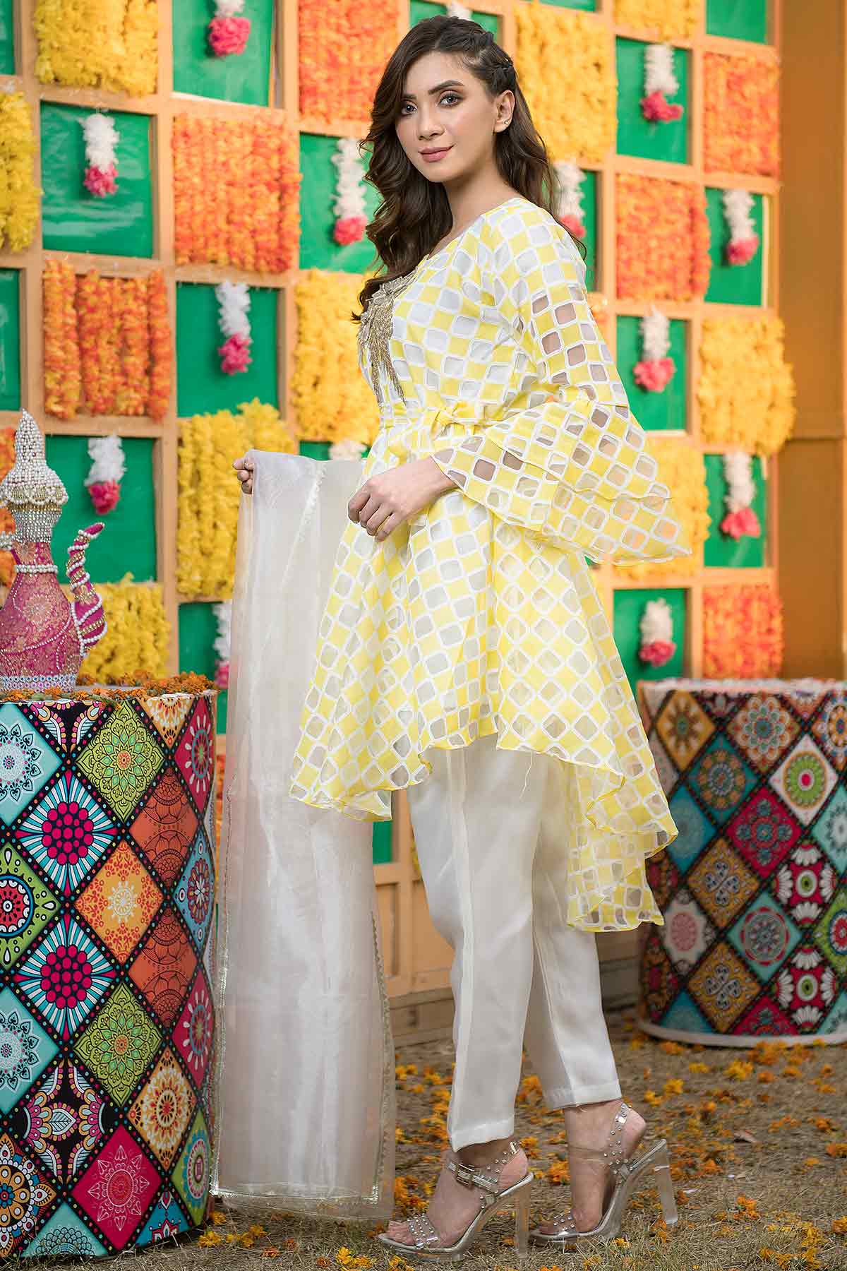 3 PC Organza Suit