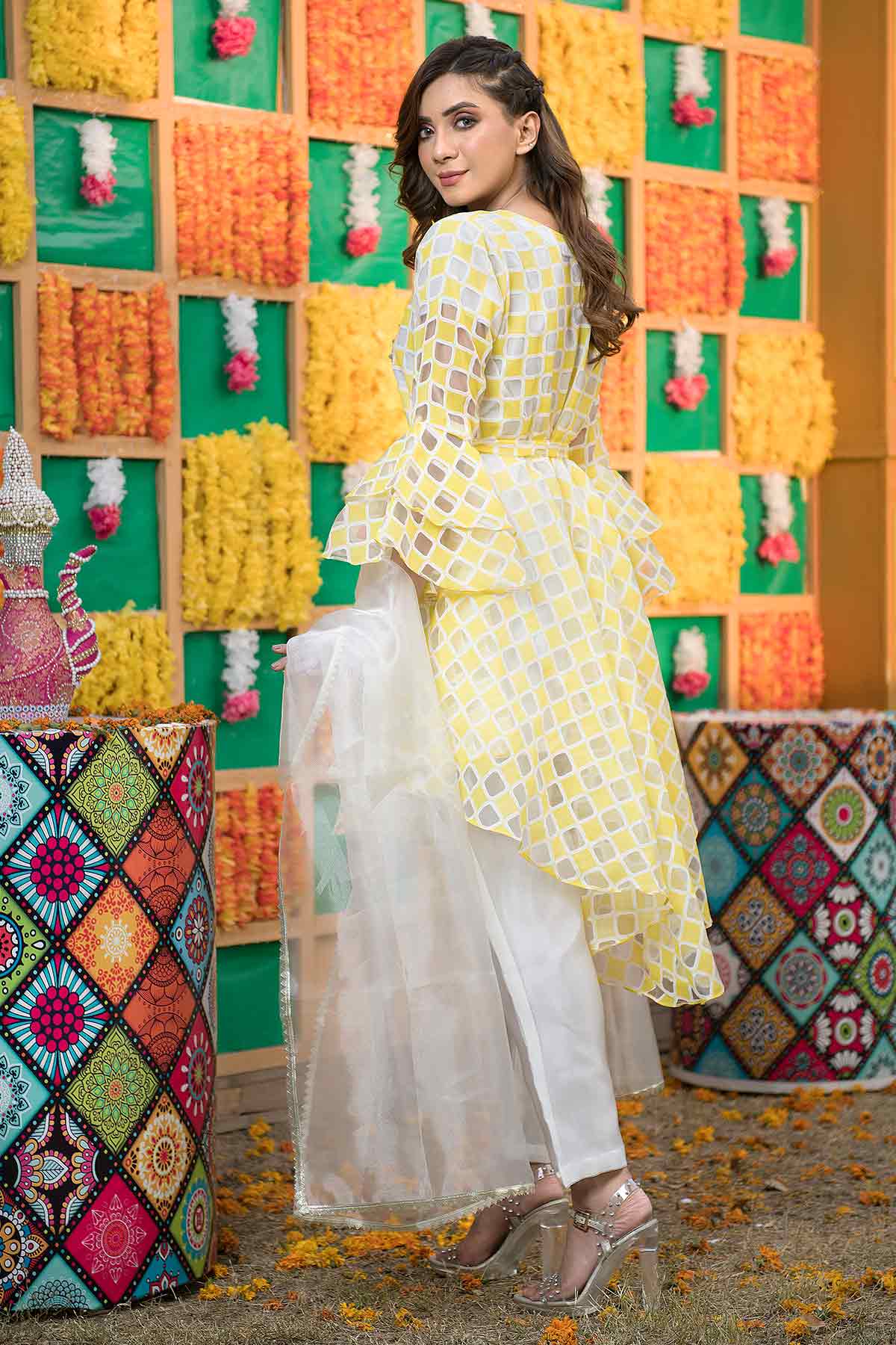 3 PC Organza Suit