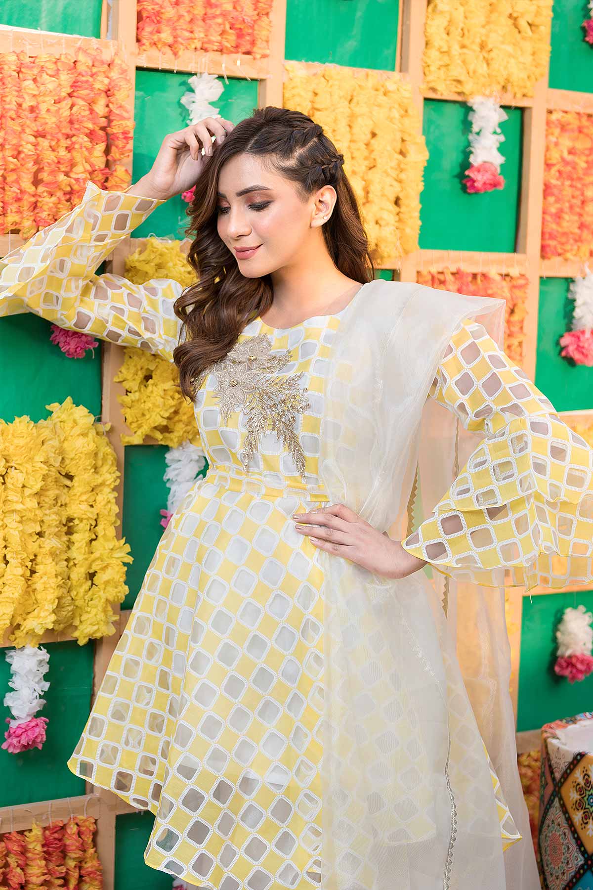3 PC Organza Suit