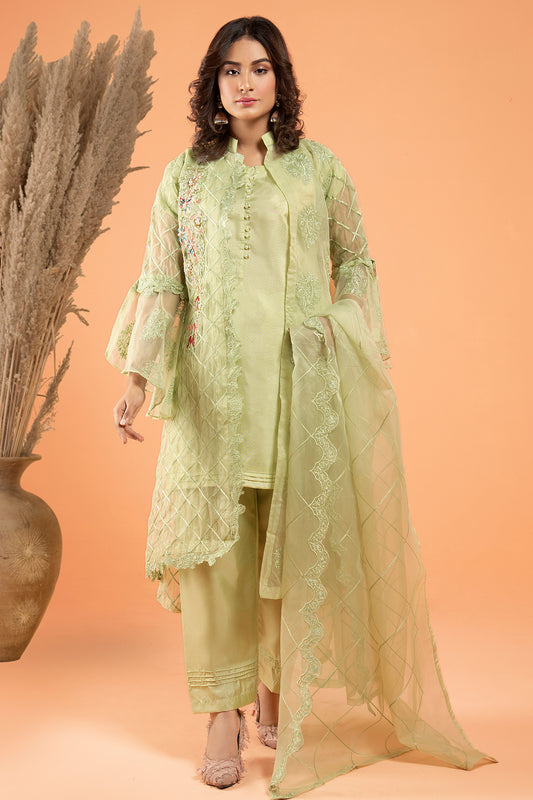 4PC Organza Dress