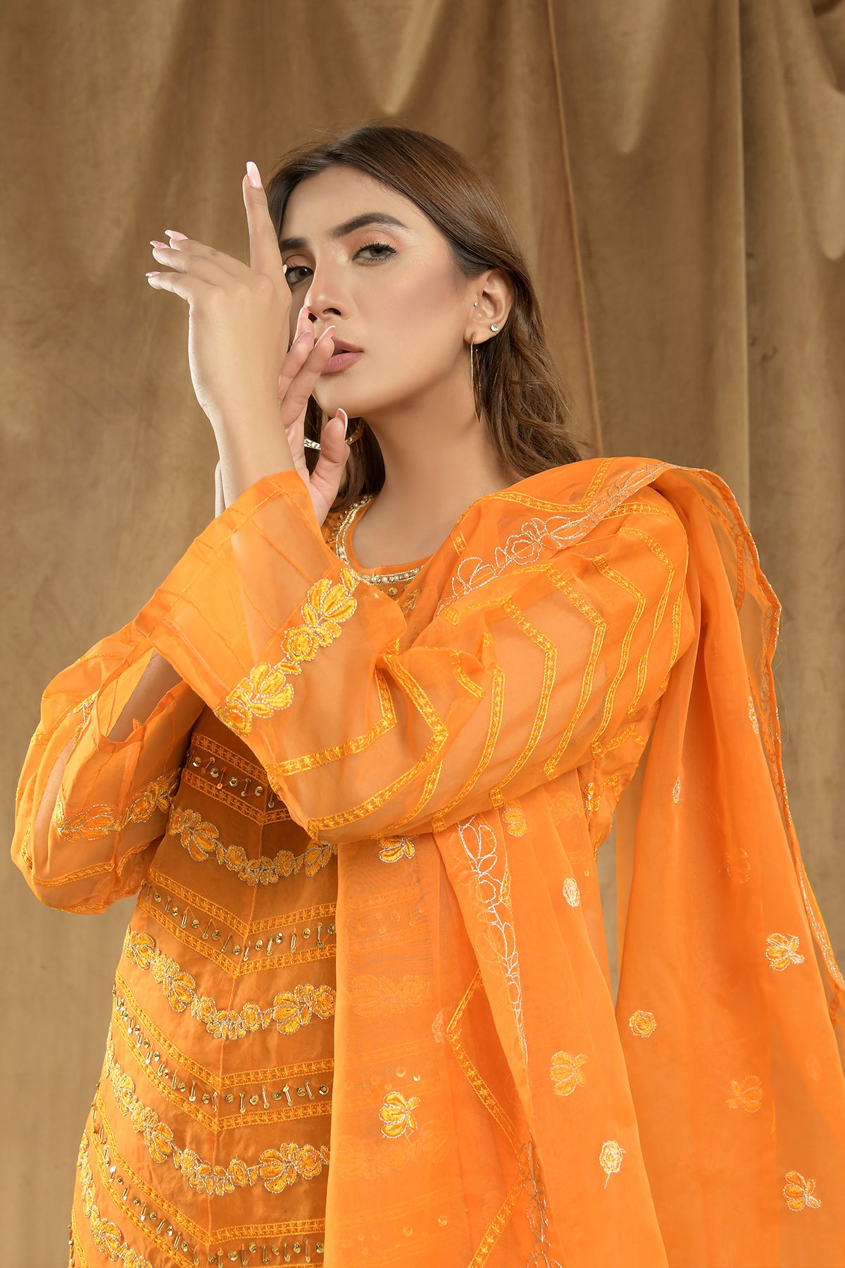3PC Embroidery Dress