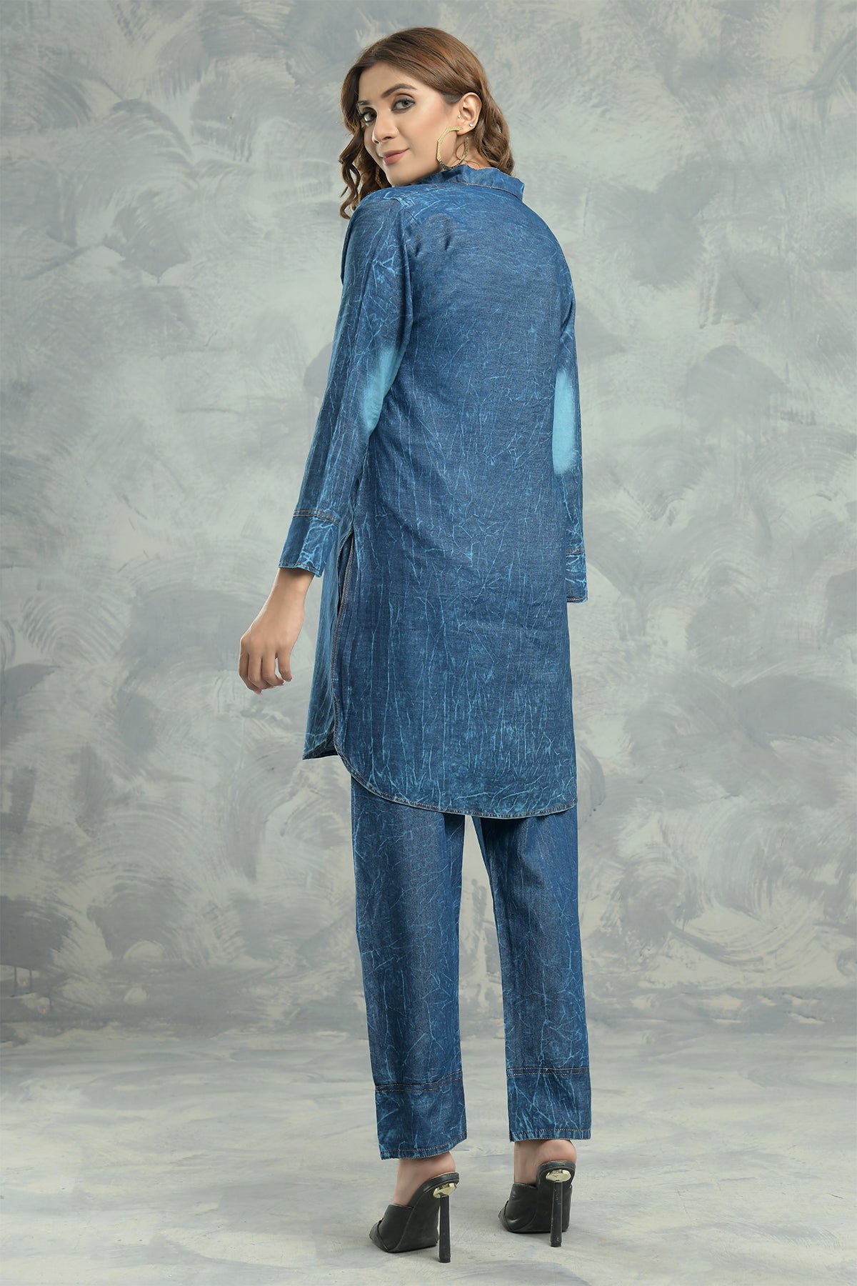 2PC Top Style Designing Dress