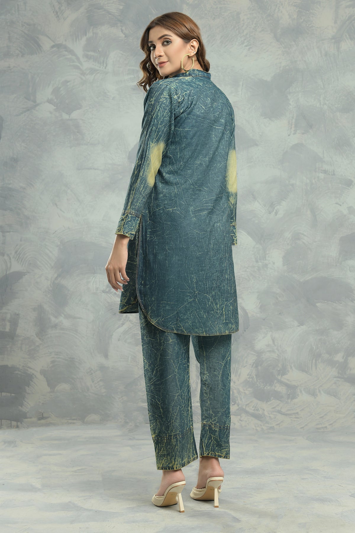 2PC Top Style Designing Dress