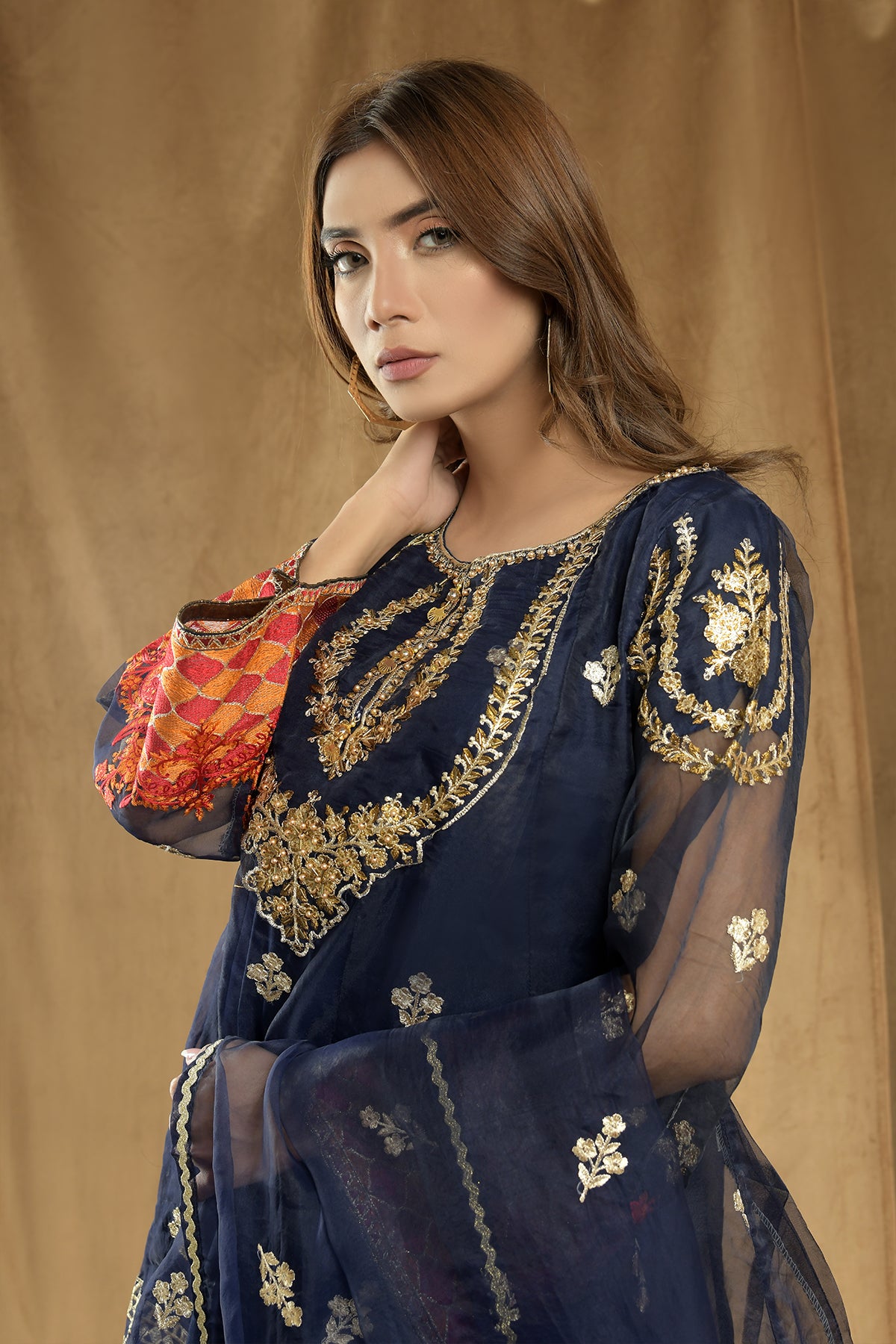 3PC Embroidery Frock