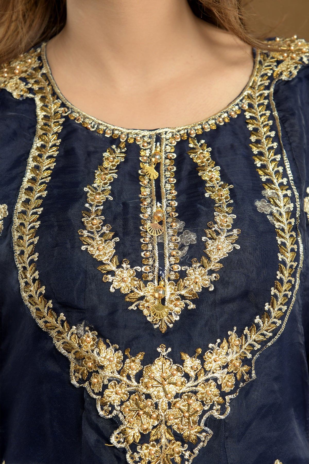 3PC Embroidery Frock