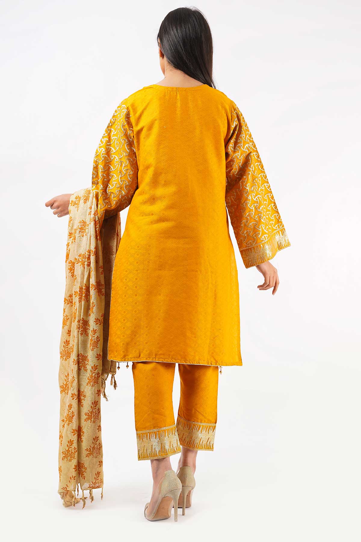 jacquard khaddar 3 PC KH201