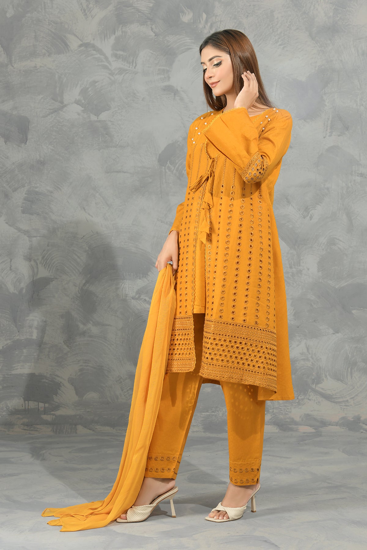 JACQUARD KHADDAR 3PC