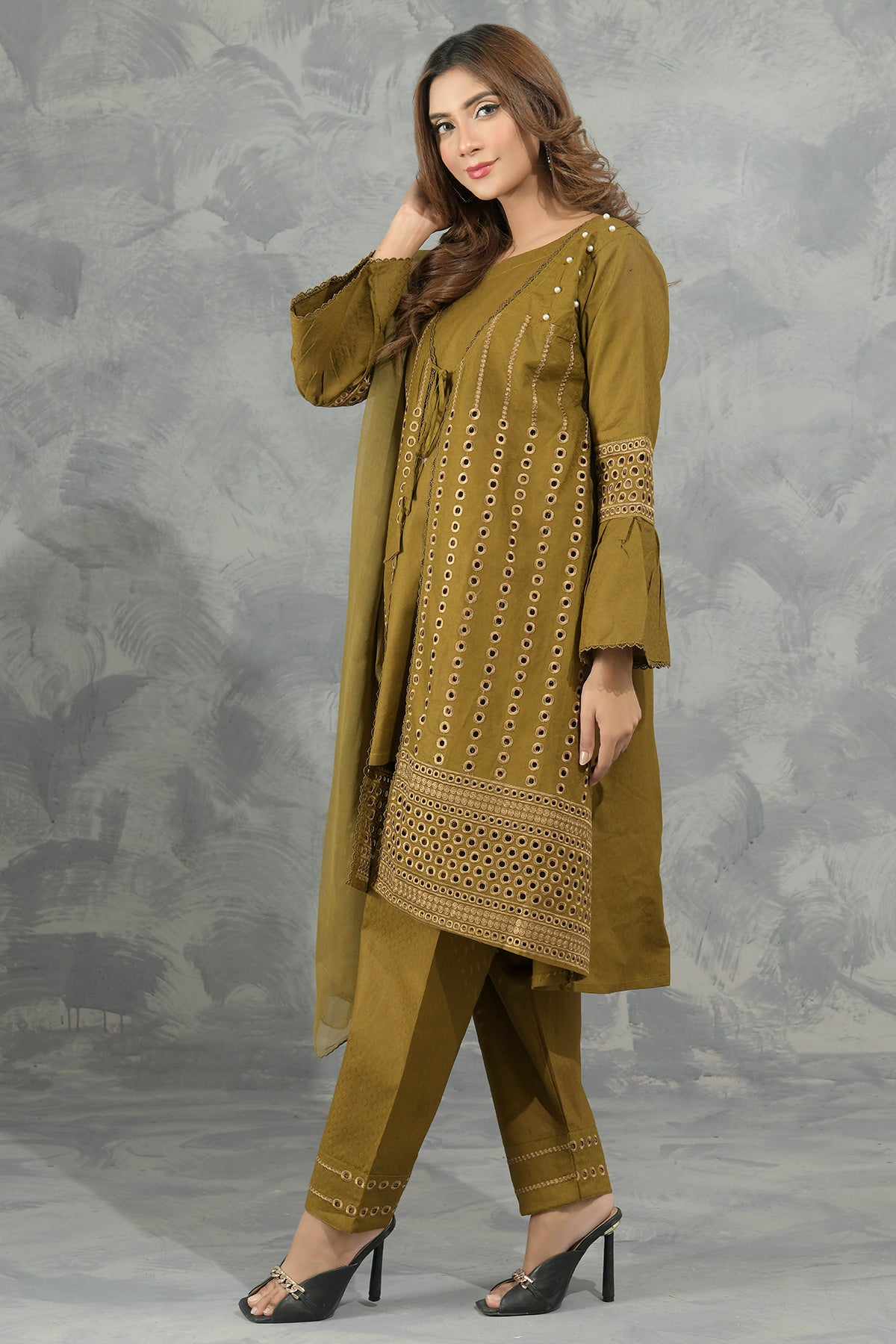 JACQUARD KHADDAR 3PC