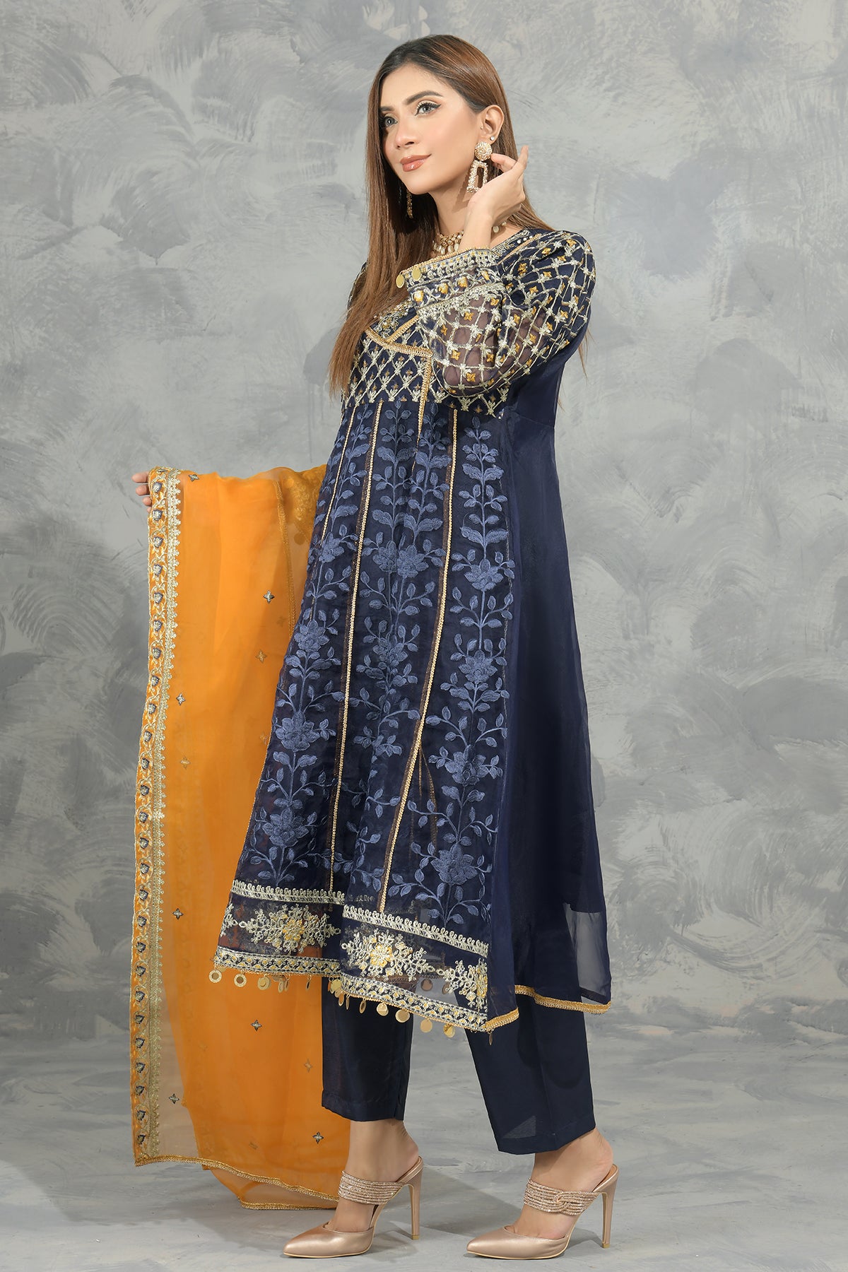 ORGANZA LONG FROCK
