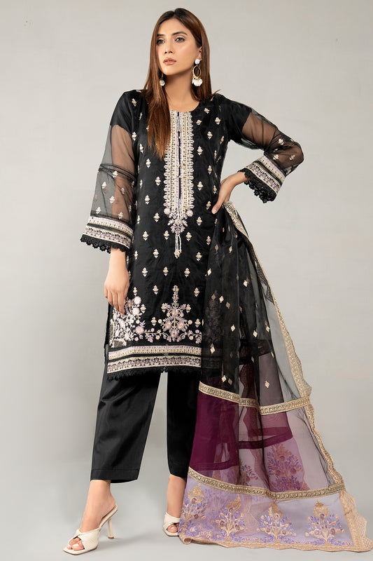 3PC Organza Dress
