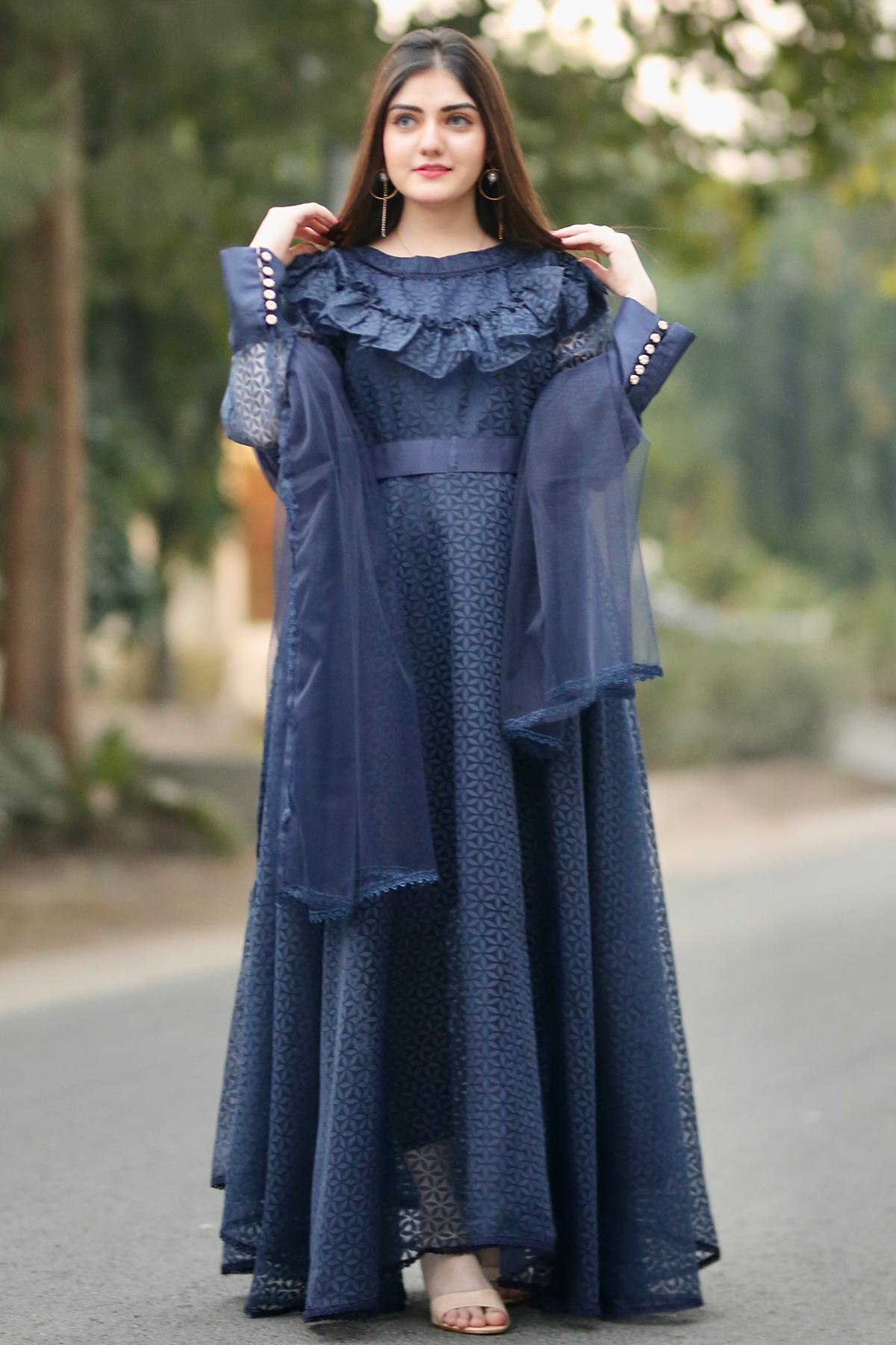 Maxi Long Frock 3PC MAXI7878