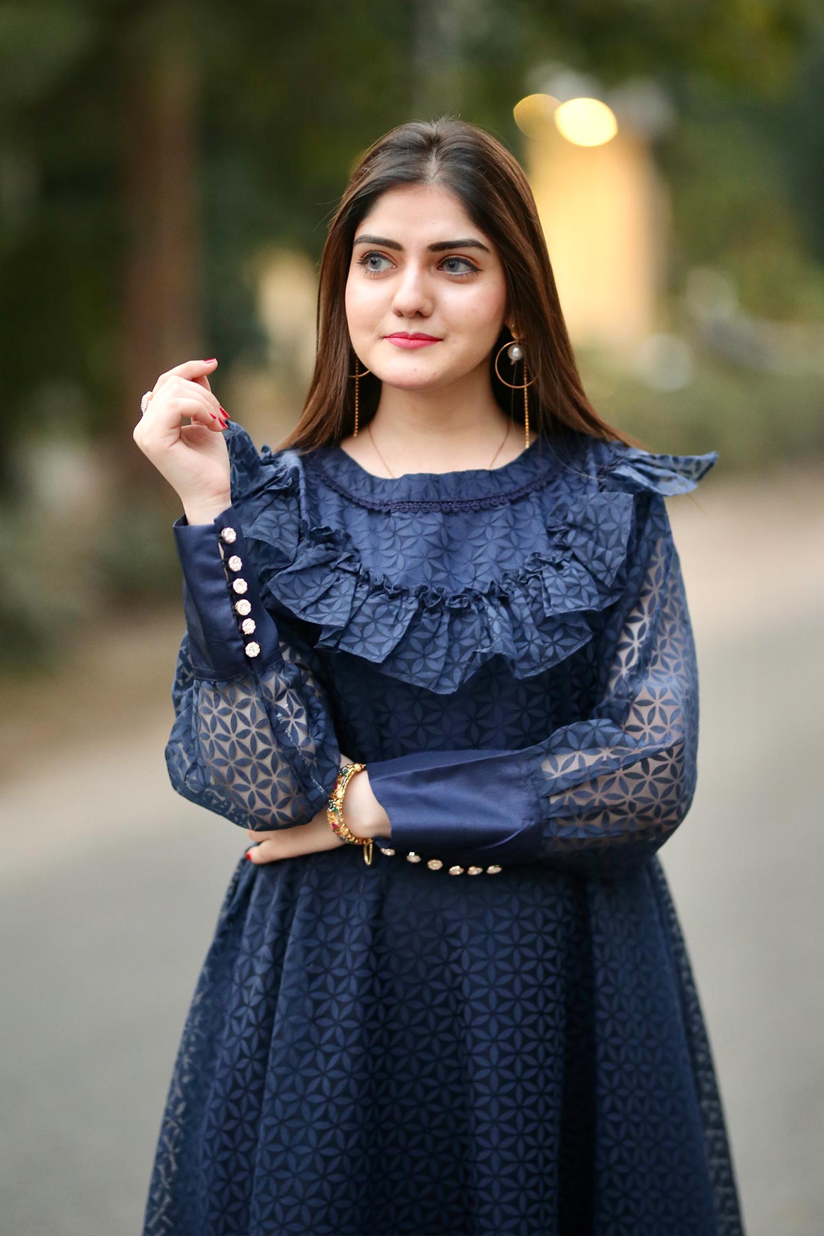 Maxi Long Frock 3PC MAXI7878