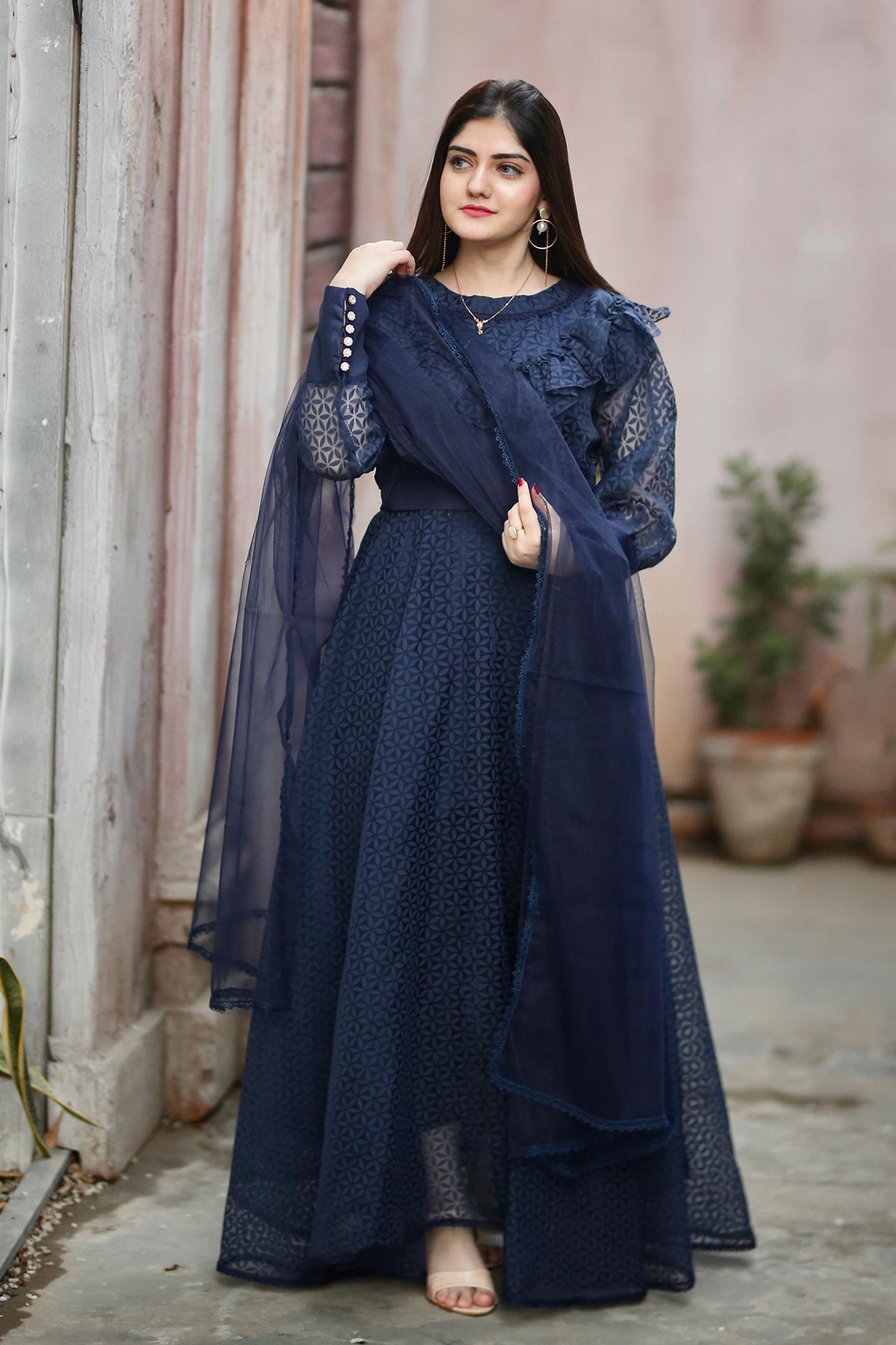 Maxi Long Frock 3PC MAXI7878