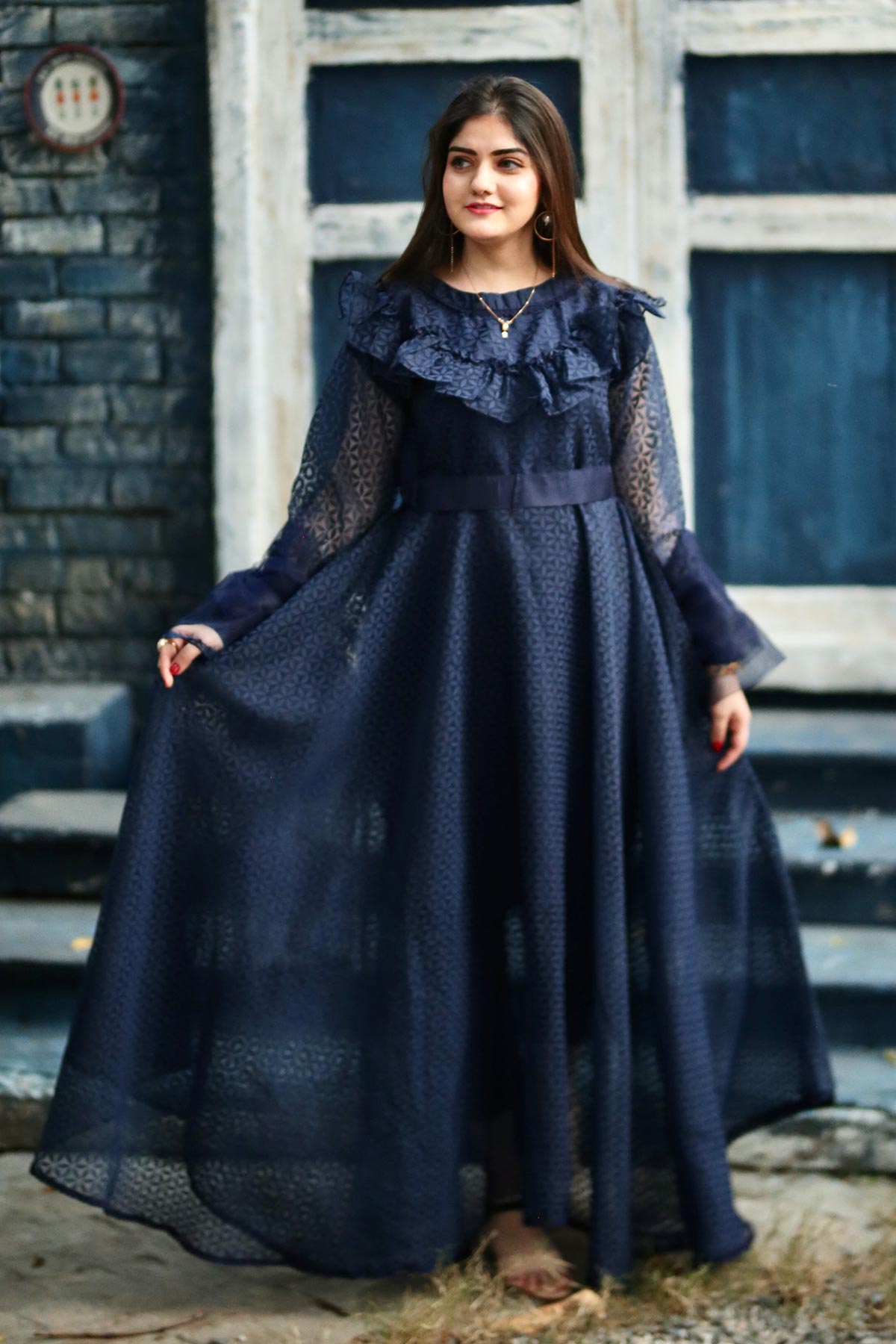 Maxi Long Frock 3PC MAXI7878